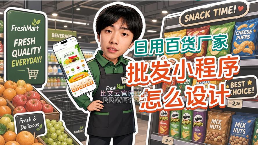 日用百貨廠家批發(fā)小程序全攻略 設(shè)計(jì)要點(diǎn)與實(shí)操指南